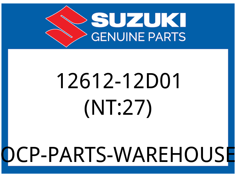 Suzuki OEM Part 12612-12D01 GEAR,STARTER IDLE,NO.2 (NT:18