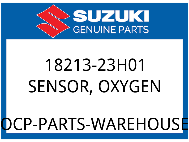 Suzuki OEM Part 18213-23H01 SENSOR,OXYGEN
