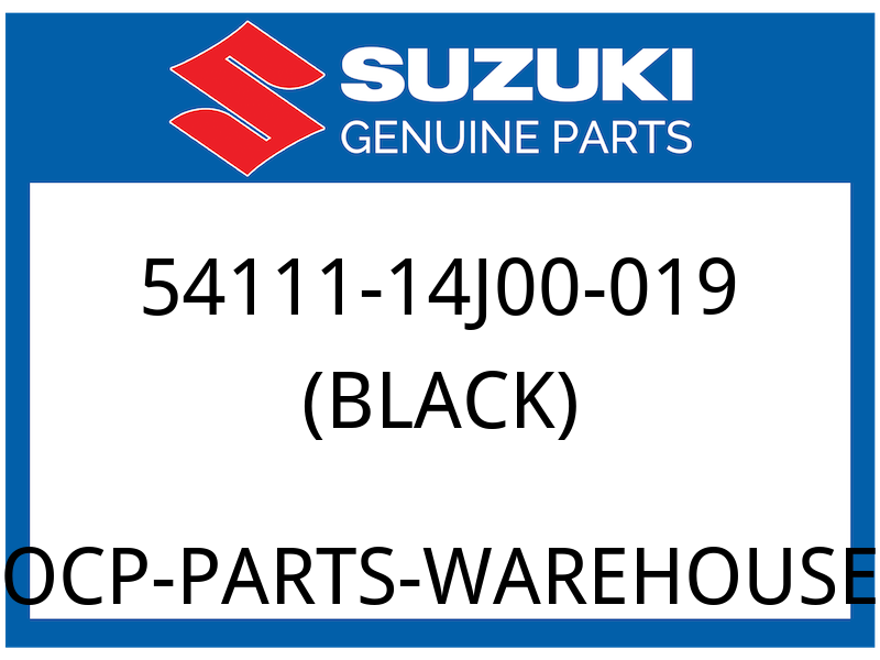 Suzuki OEM Part 54111-14J00-019 WHEEL,FRONT (17M/CXMT3.50,BLA