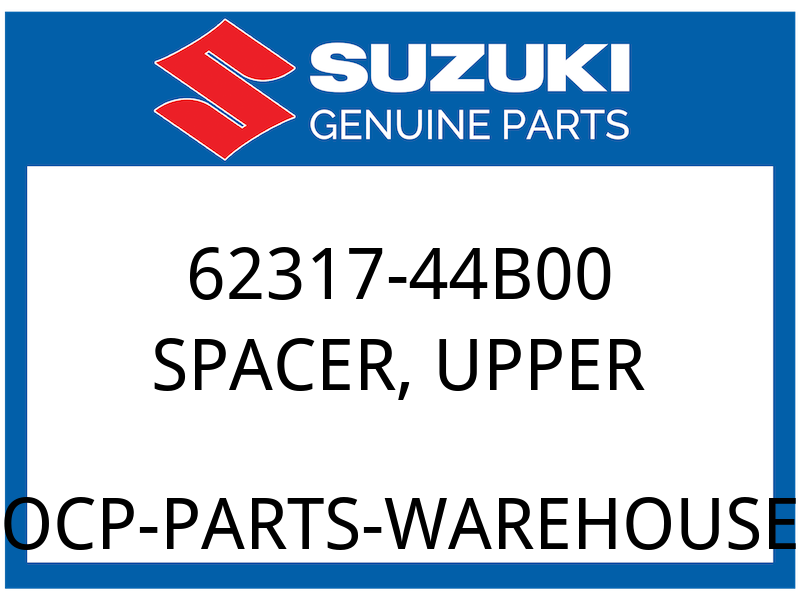 Suzuki OEM Part 62317-44B00 SPACER,RR CUSHION LEVER FR