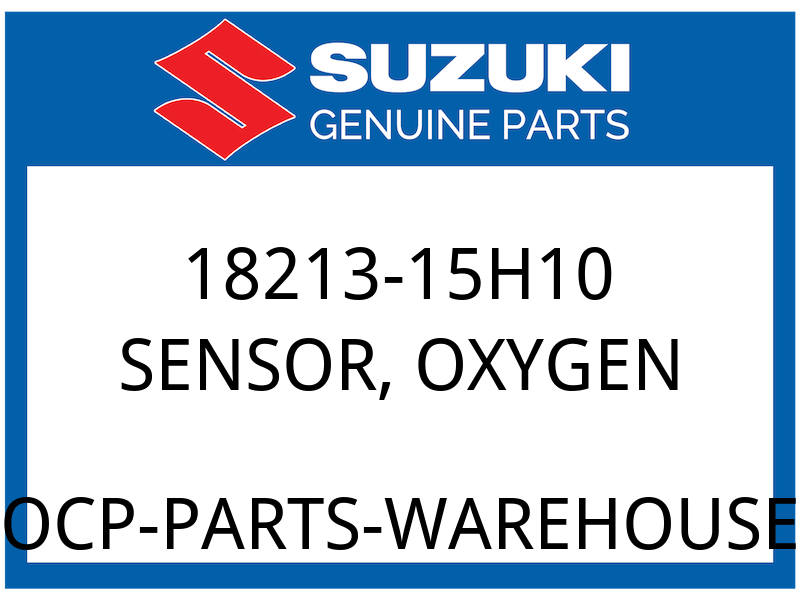 Suzuki OEM Part 18213-15H10 SENSOR,OXYGEN