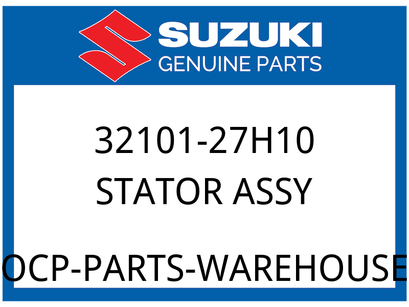 Suzuki OEM Part 32101-27H10 STATOR ASSY, MAGNETO