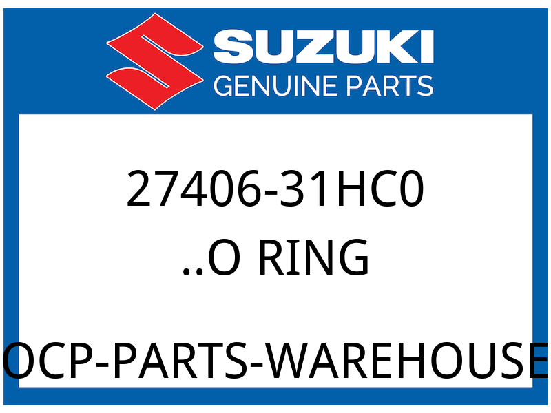Suzuki OEM Part 27406-31HC0 RING
