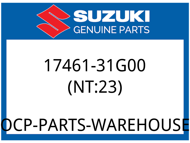 Suzuki OEM Part 17461-31G00 GEAR,WATER PUMP DRIVEN (NT:23