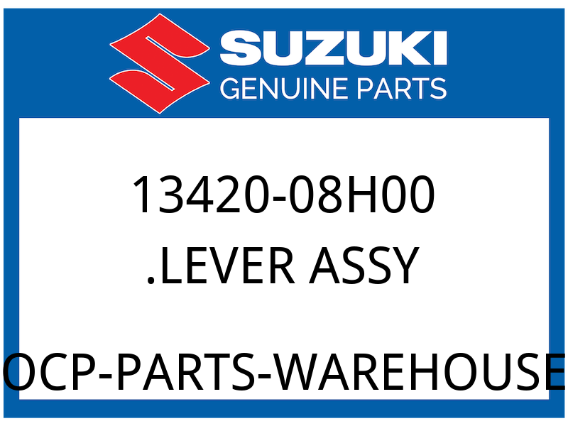 Suzuki OEM Part 13420-08H00 .LEVER ASSY,STARTER