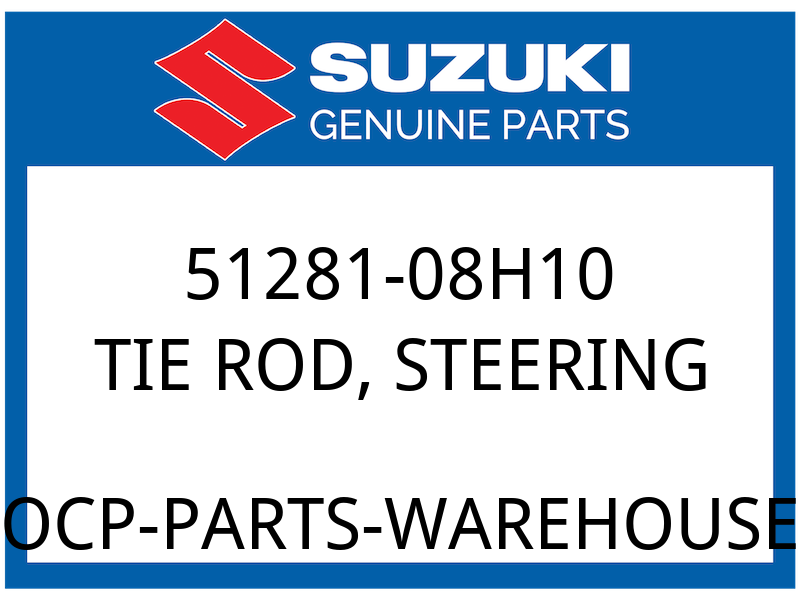 Suzuki OEM Part 51281-08H10 TIE-ROD,STEERING