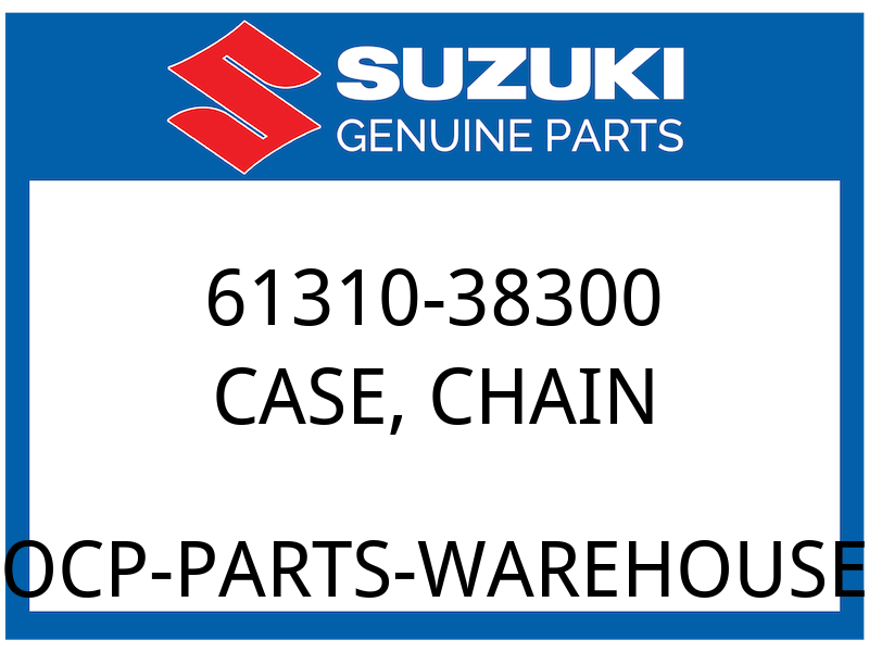 Suzuki OEM Part 61310-38300 CHAIN CASE