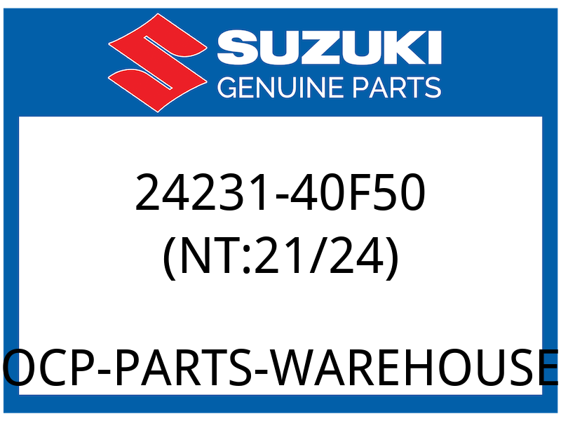 Suzuki OEM Part 24231-40F50 GEAR, 3RD & 4TH DRIVE
