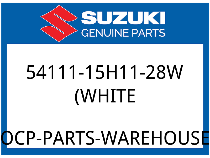 Suzuki OEM Part 54111-15H11-28W WHEEL,FR(17M/CX