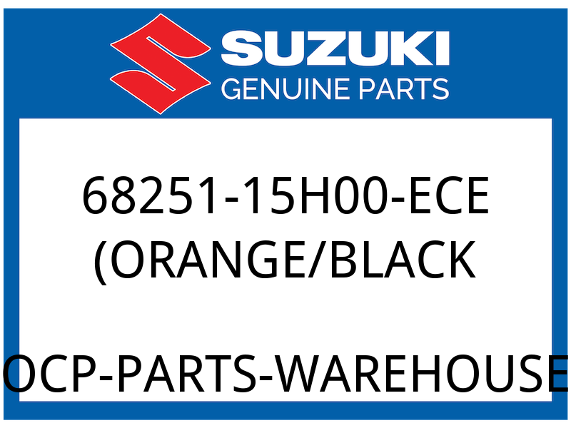 Suzuki OEM Part 68251-15H00-ECE TAPE,WHEEL FRON