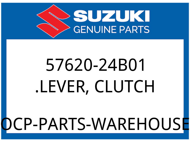 Suzuki OEM Part 57620-24B01 LEVER, CLUTCH