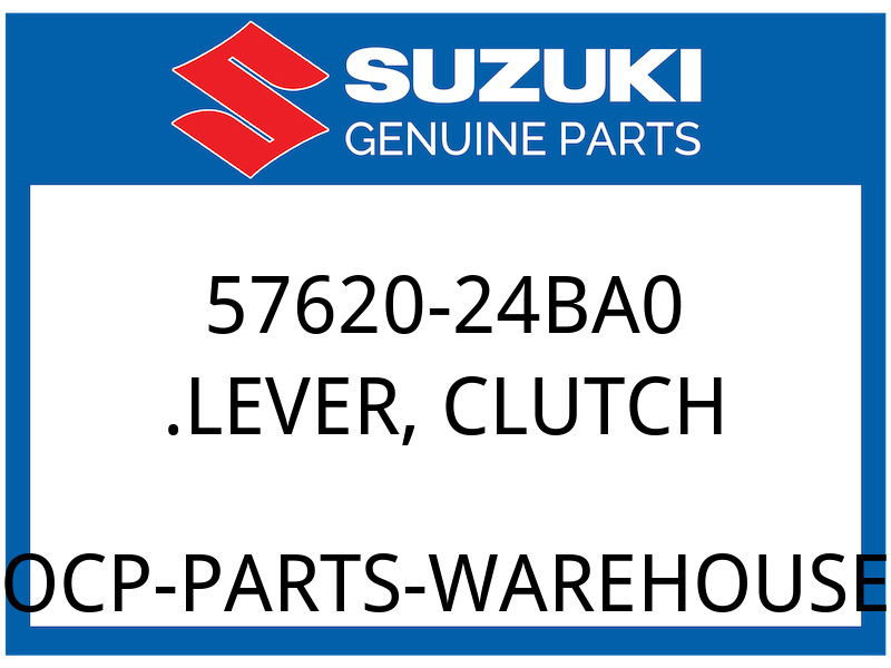 Suzuki OEM Part 57620-24BA0 .LEVER, CLUTCH