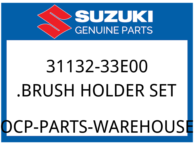 Suzuki OEM Part 31132-33E00 BRUSH HOLDER SET