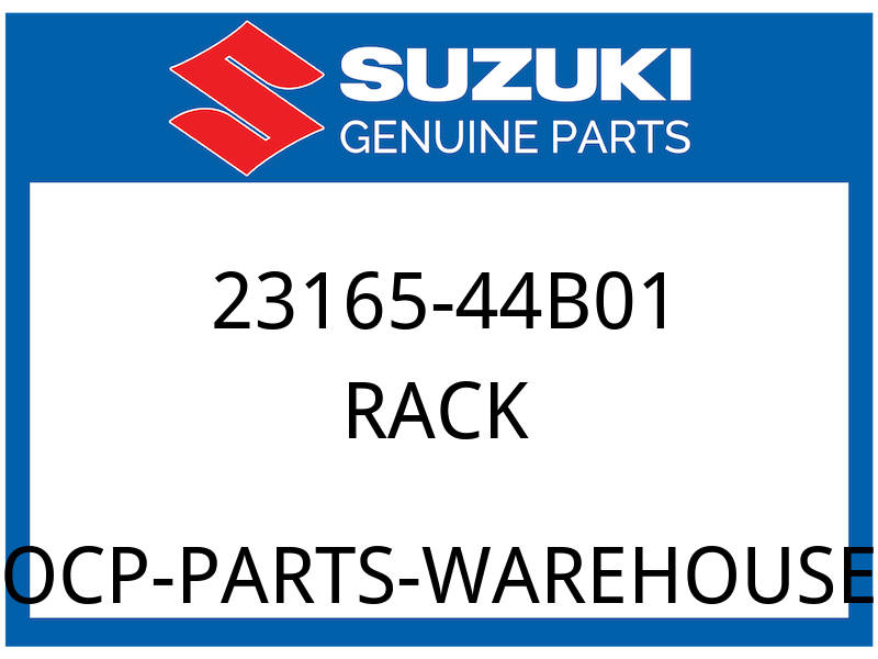 Suzuki OEM Part 23165-44B01 RACK,CLUTCH RELEASE
