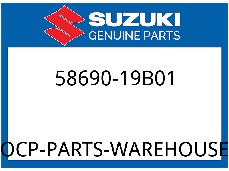 Suzuki OEM Part 58690-19B01 CABLE. TRANSFER SHAFT