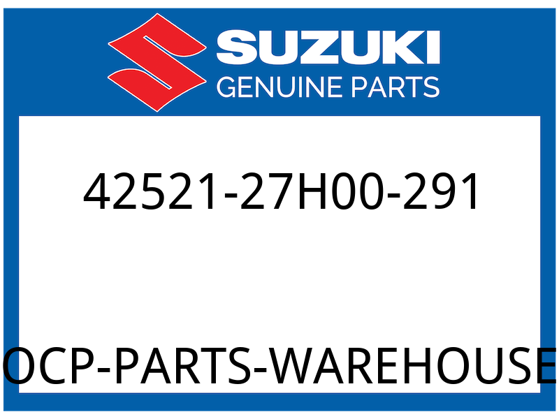 Suzuki OEM Part 42521-27H00-291 PROTECTOR,FRONT