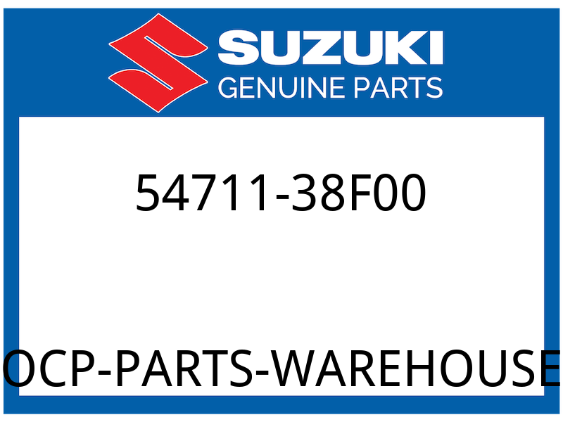 Suzuki OEM Part 54711-38F00 AXLE, FRONT