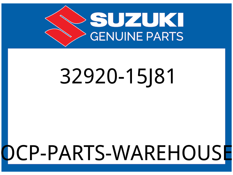 Suzuki OEM Part 32920-15J81 CONTROL UNIT,FI