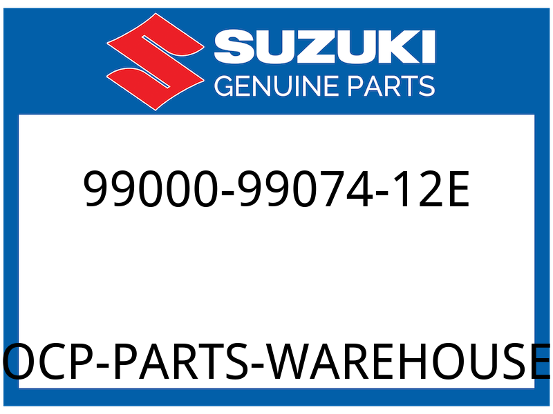 Suzuki OEM Part 99000-99074-12E S1000F TALL WIN