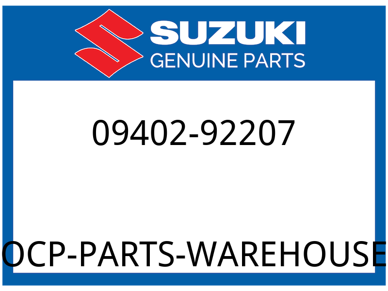 Suzuki OEM Part 09402-92207 CLAMP