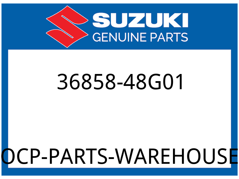 Suzuki OEM Part 36858-48G01 WIRE,RR COMB