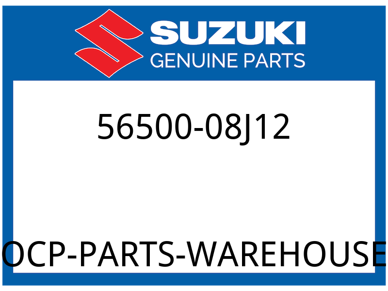 Suzuki OEM Part 56500-08J12 MIRROR ASSY,REAR VIEW,R