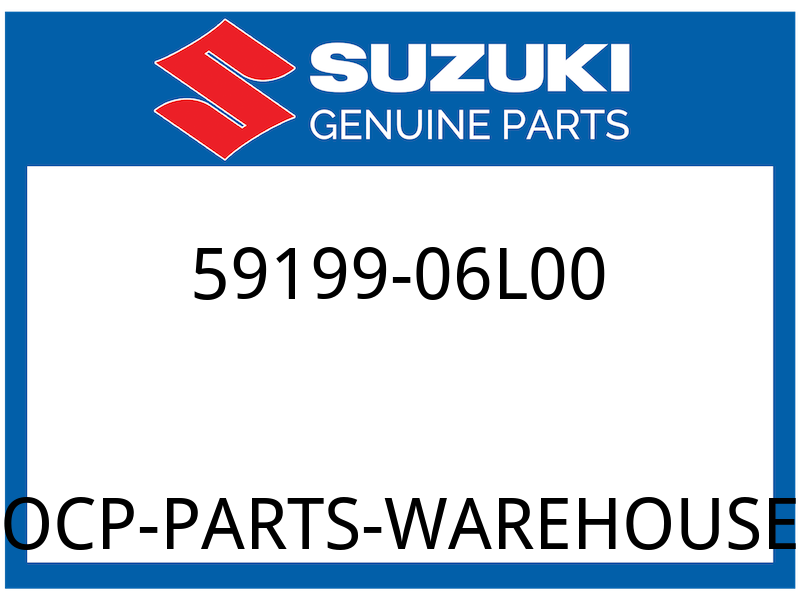 Suzuki OEM Part 59199-06L00 BOLT,CALIPER