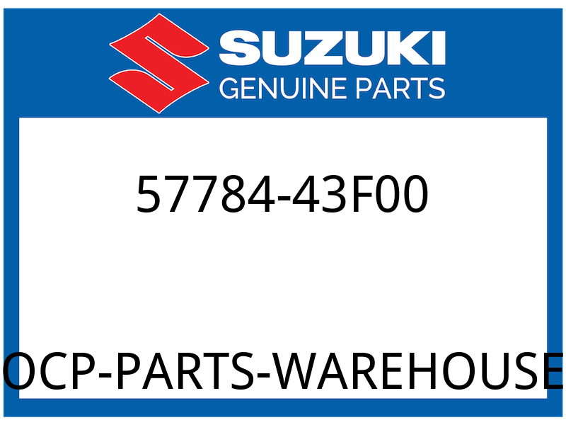 Suzuki OEM Part 57784-43F00 BOOT