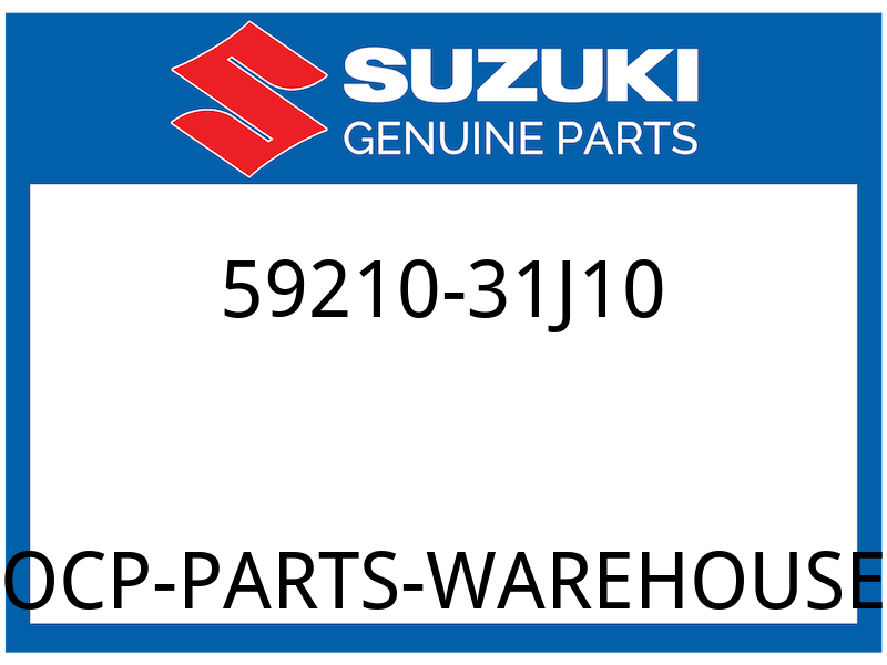 Suzuki OEM Part 59210-31J10 DISC,FRONT BRAKE