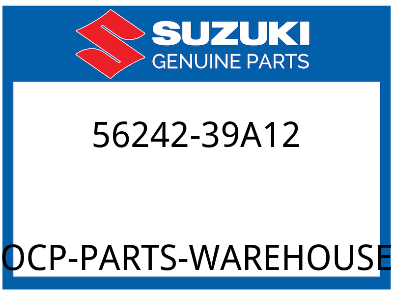 Suzuki OEM Part 56242-39A12 CUSHION, LOWER