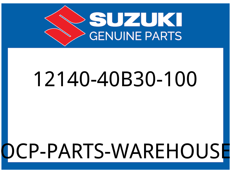 Suzuki OEM Part 12140-40B30-100 RING SET, PISTON (OS:1.0)