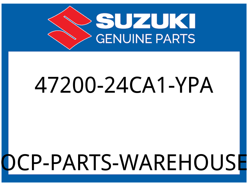 Suzuki OEM Part 47200-24CA1-YPA COVER ASSY,FRAM