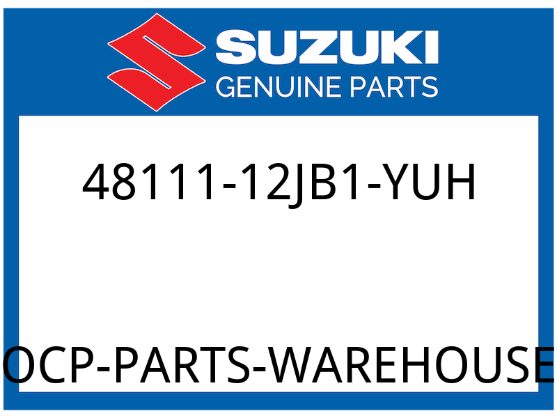 Suzuki OEM Part 48111-12JB1-YUH SHIELD,LEG FRONT (WHITE)