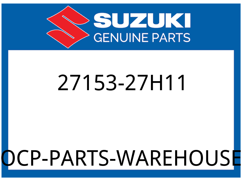 Suzuki OEM Part 27153-27H11 BOOT,PROPELLER SHAFT