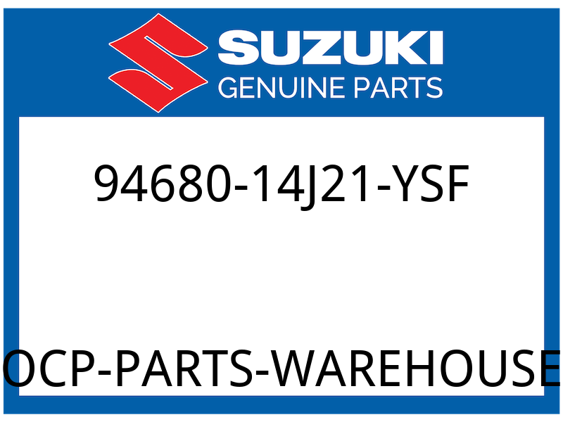 Suzuki OEM Part 94680-14J21-YSF COVER COMP,INTA