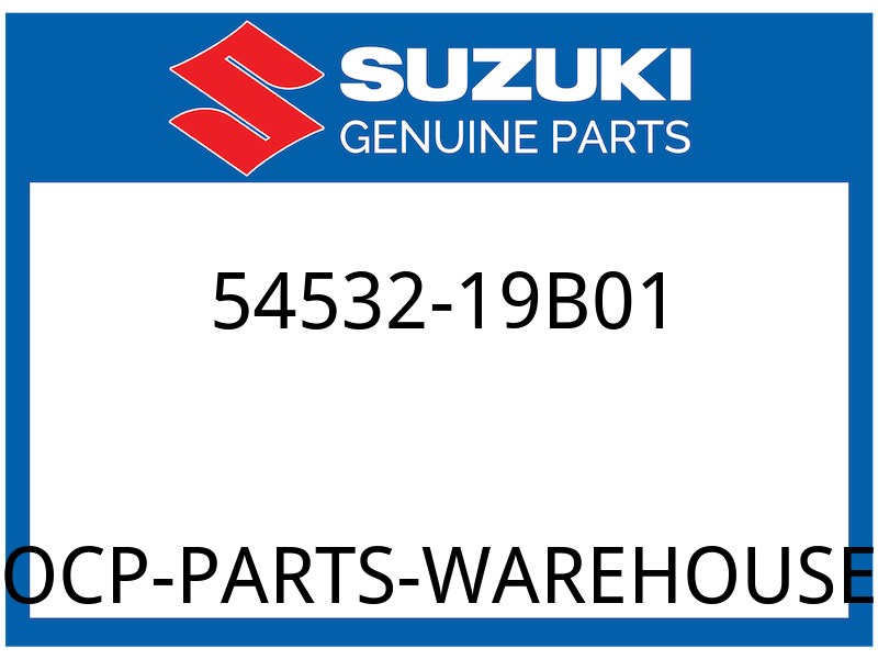 Suzuki OEM Part 54532-19B01 SPRING, SHOE RETURN LOWER