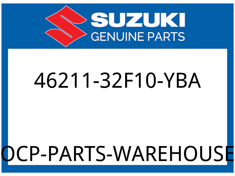 Suzuki OEM Part 46211-32F10-YBA HANDLE,PILLION