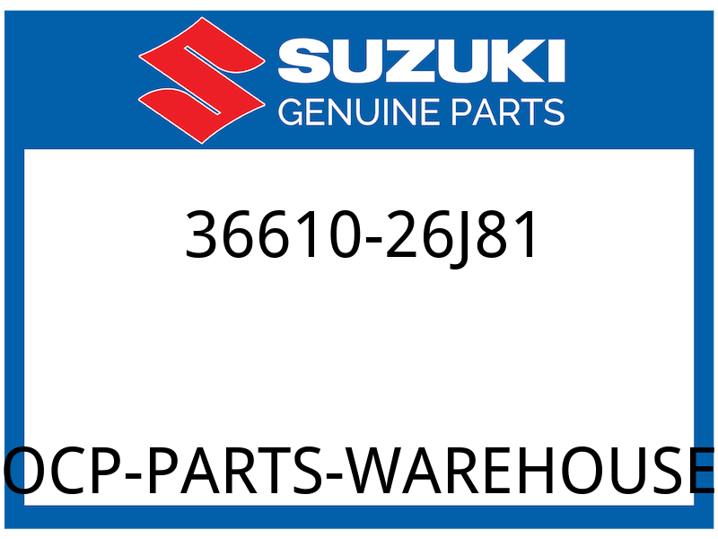 Suzuki OEM Part 36610-26J81 HARNESS,WIRING