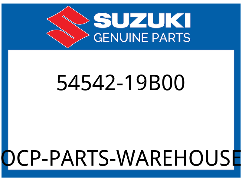 Suzuki OEM Part 54542-19B00 PLUG, BLEEDER