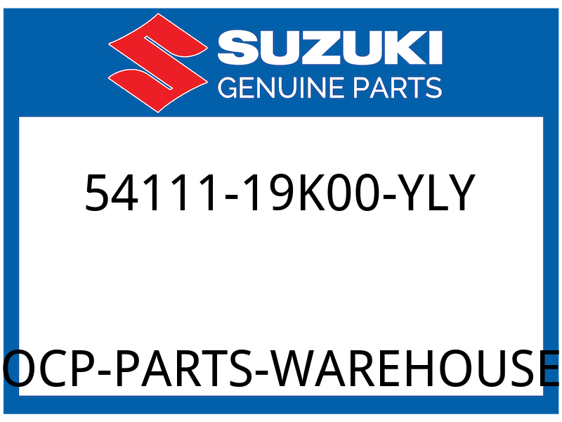 Suzuki OEM Part 54111-19K00-YLY WHEEL,FRONT (BLUE)
