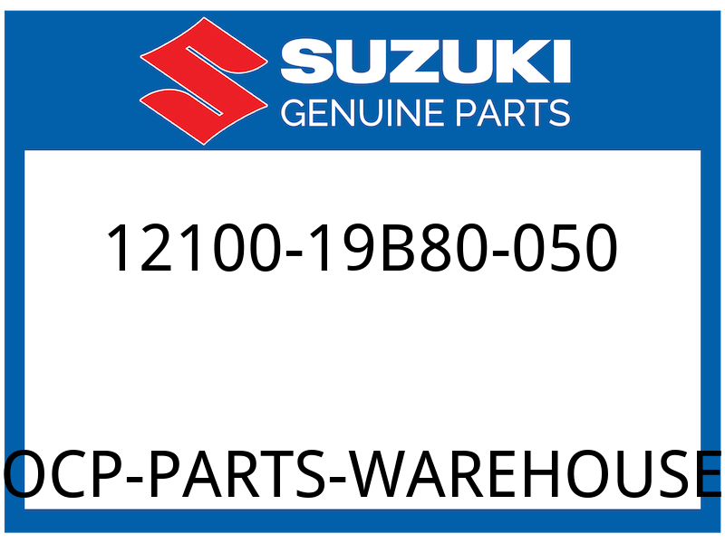 Suzuki OEM Part 12100-19B80-050 PISTON SET (OS:0.5)