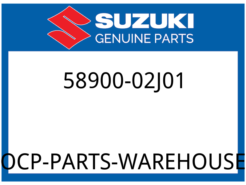 Suzuki OEM Part 58900-02J01 CABLE ASSY,HOT