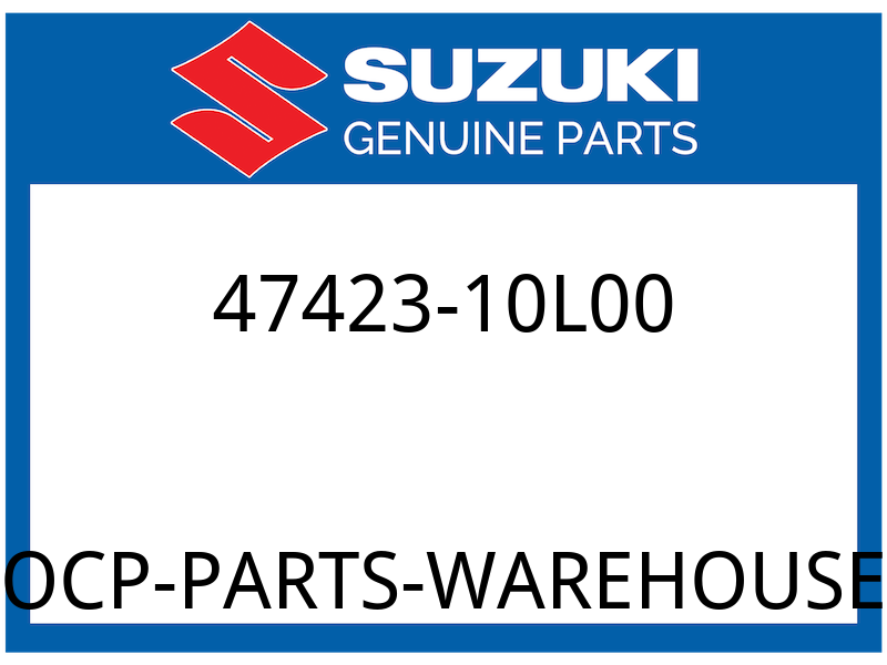 Suzuki OEM Part 47423-10L00 BRACKET,RELAY