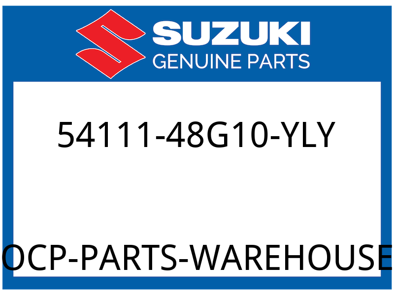 Suzuki OEM Part 54111-48G10-YLY (BLUE)