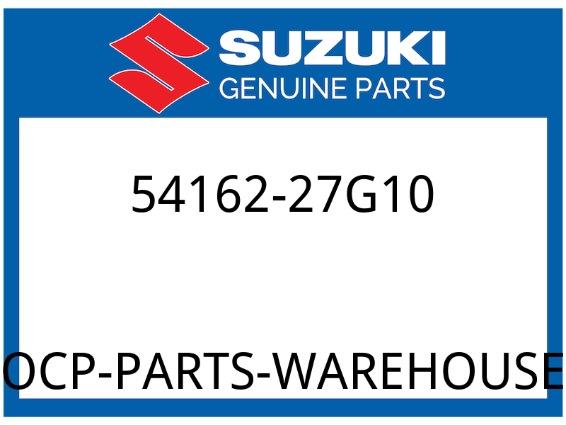 Suzuki OEM Part 54162-27G10 RING,SPEED SENSOR FR
