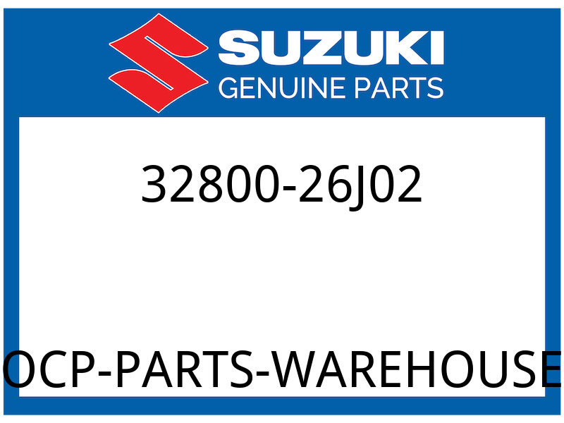 Suzuki OEM Part 32800-26J02 RECTIFIER ASSY