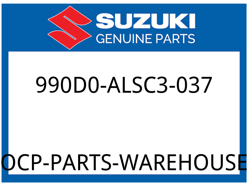 Suzuki OEM Part 990D0-ALSC3-037