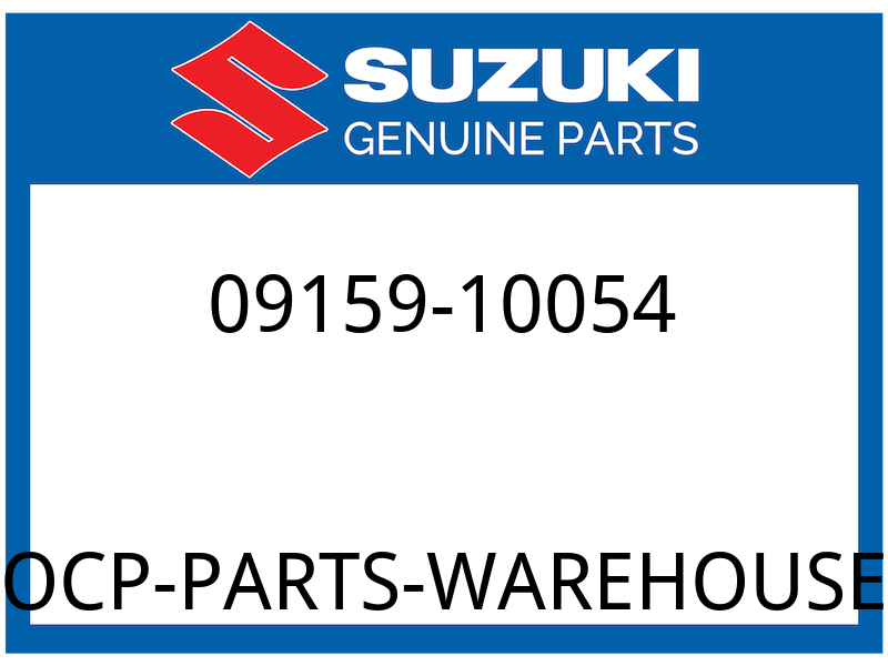 Suzuki OEM Part 09159-10054 NUT