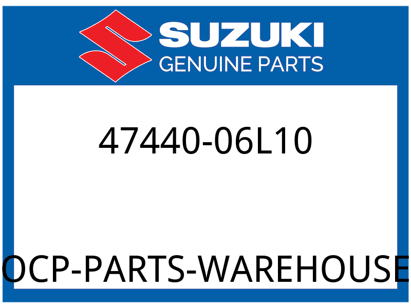 Suzuki OEM Part 47440-06L10 BRACKET,BATTERY HOLDER
