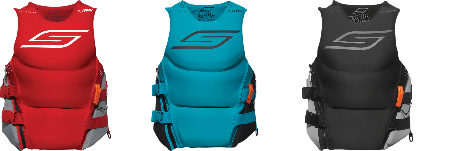 SLIPPERY ARRAY ENTRADA LATERAL NEO CHALECO MOTO ACUÁTICA - Imagen 1 de 4